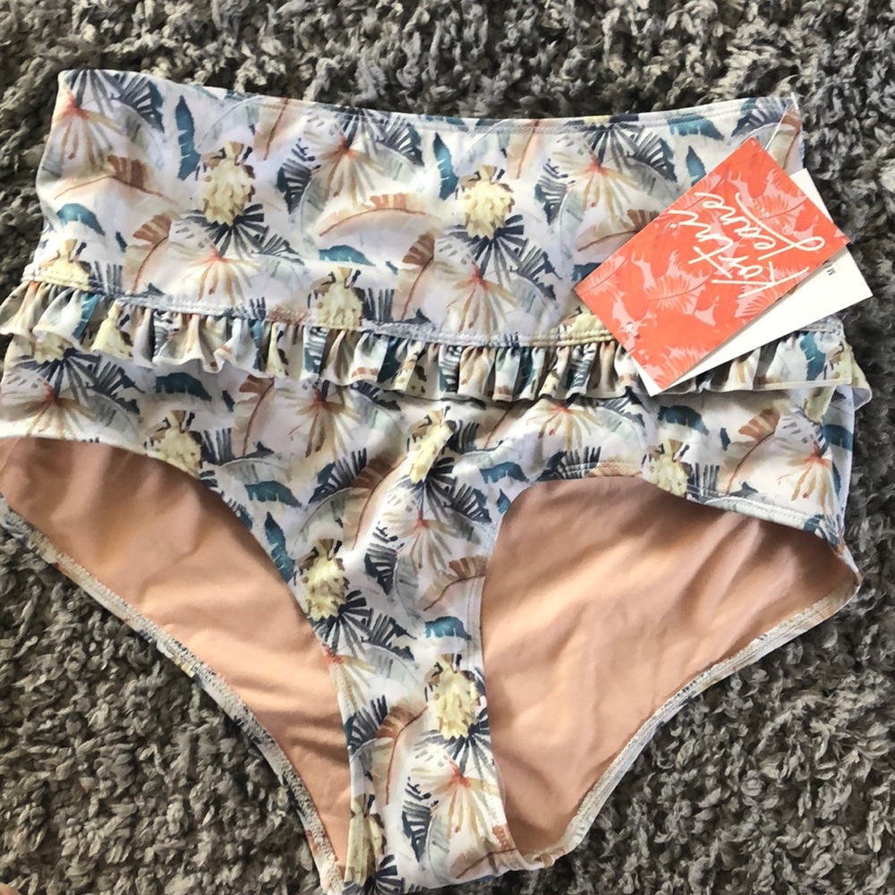 Kortni Jeane Mid Ruffle Gone Bananas Bottoms